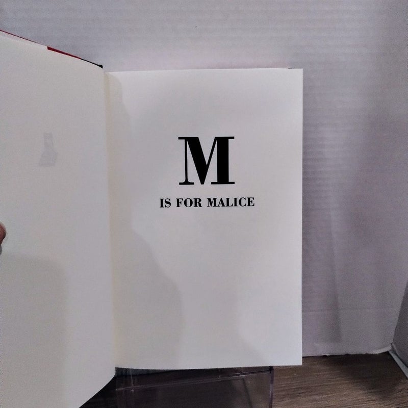 M Is for Malice