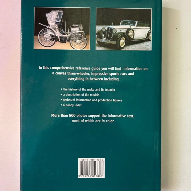 The Complete Encyclopedia of Antique Cars