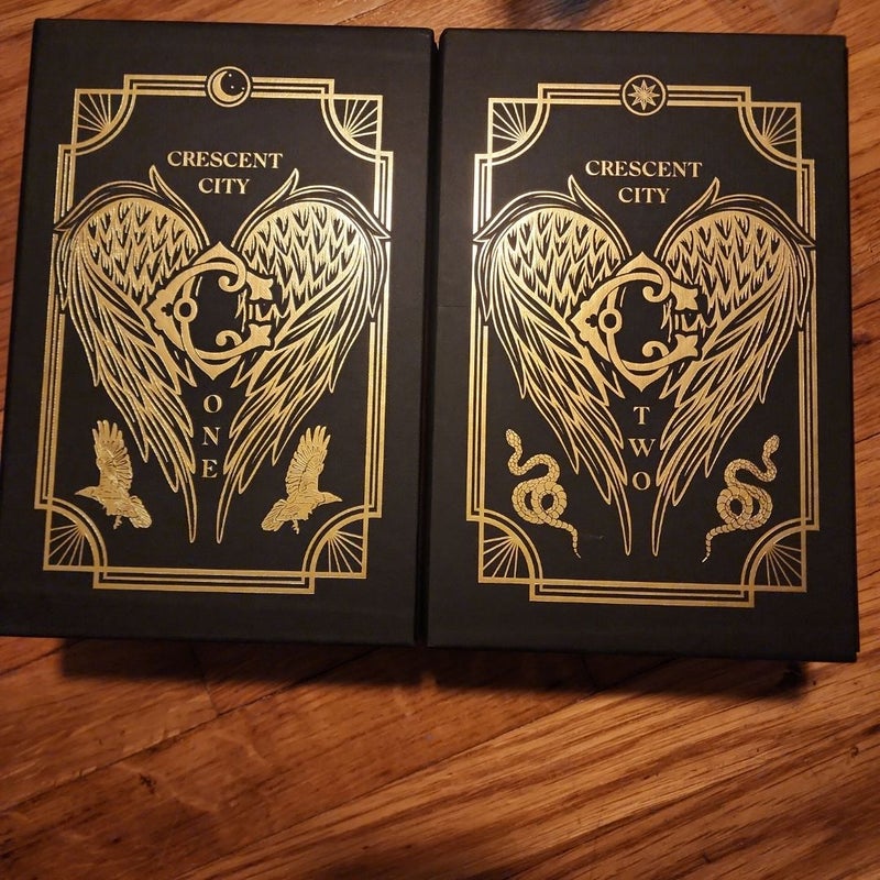 Crescent city book 1 and 2 fairyloot