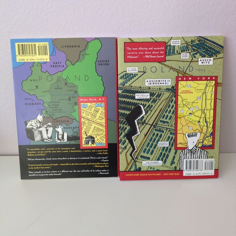 Maus box set books 1&2