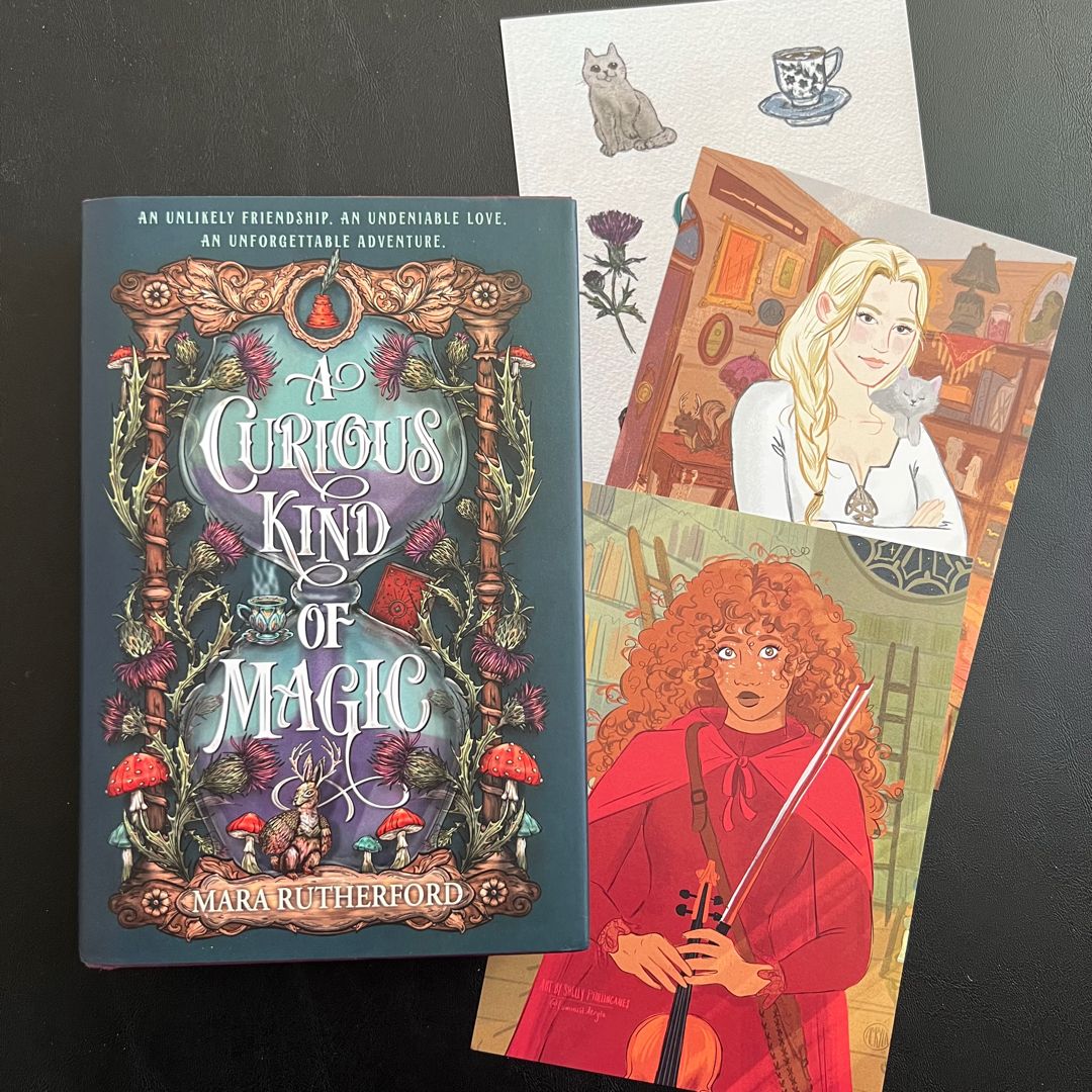 A Curious Kind of Magic + art prints + stickers