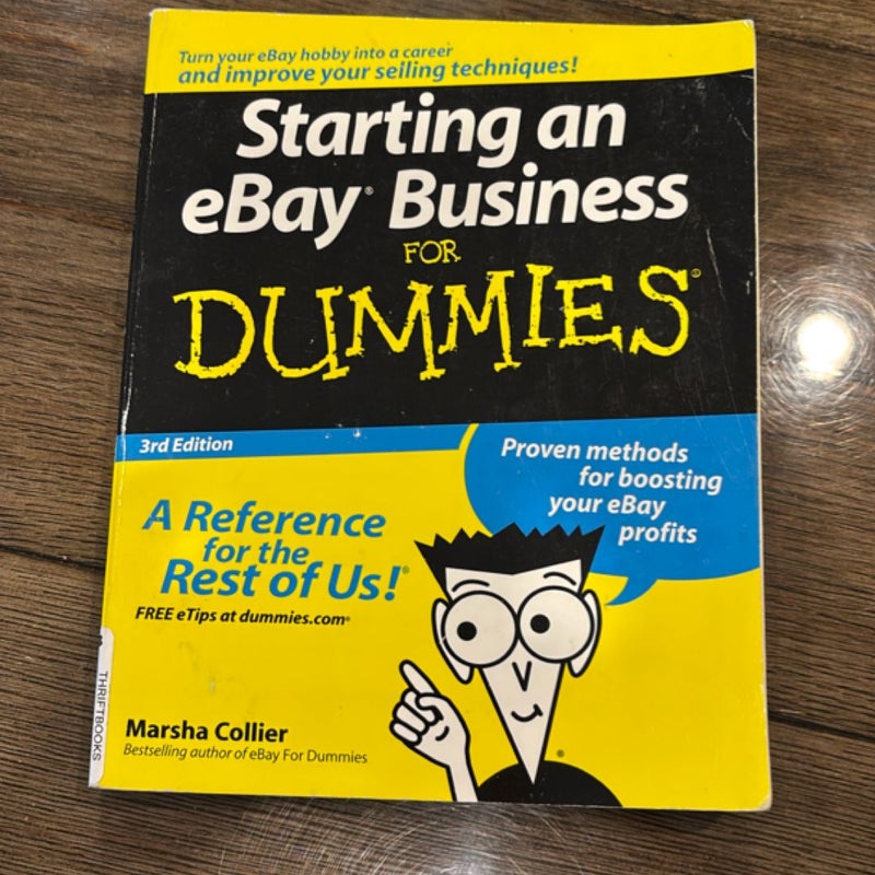 Starting an eBay Business for Dummies