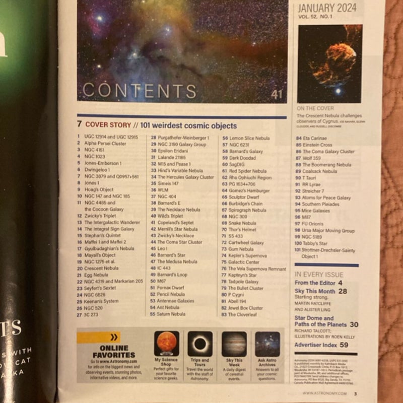 Astronomy Magazine (January 2024)