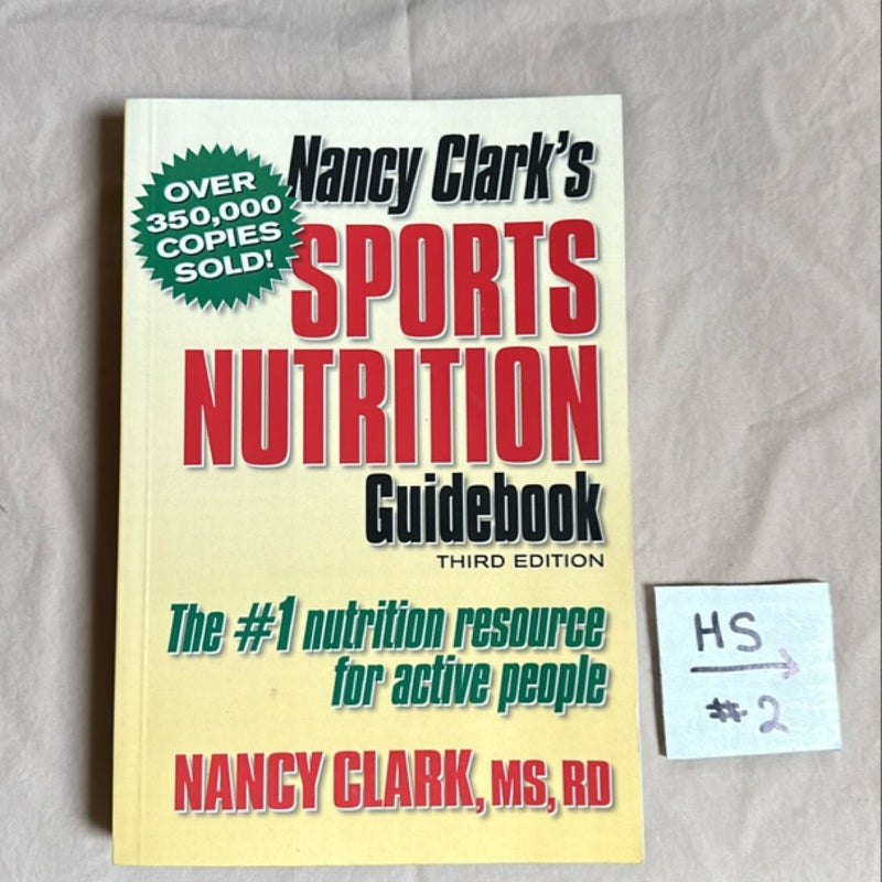 Sports Nutrition Guidebook by Nancy Clark Paperback Pangobooks