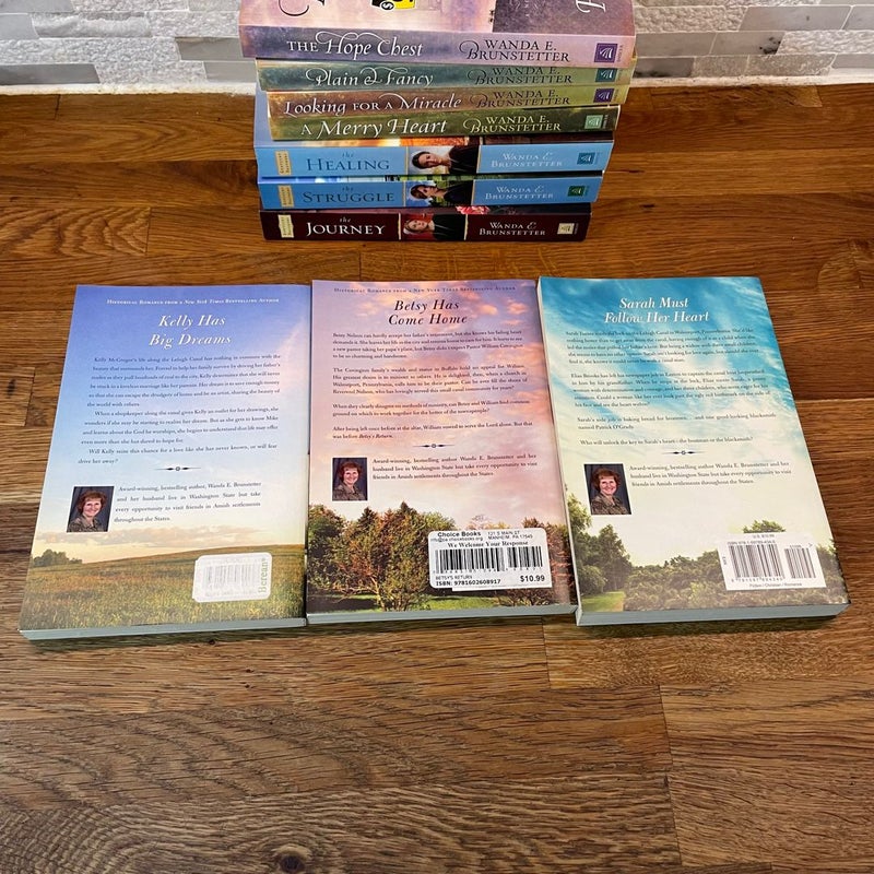 Lot 10 Amish Romances - The Journey