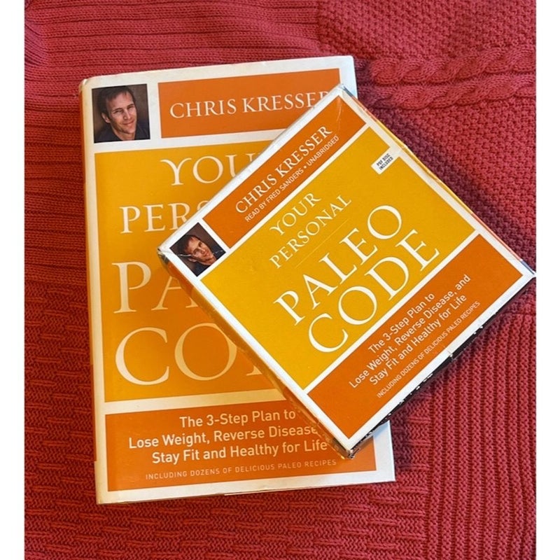 Your Personal Paleo Code First Edition Hardcover Book Bundle with Audio Book