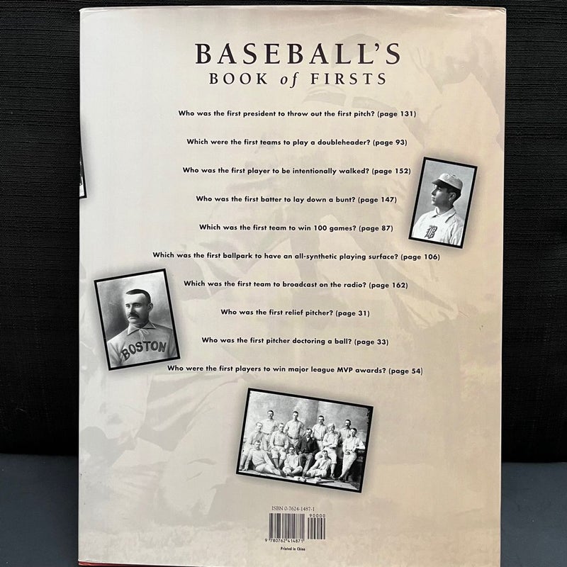 Baseball's Book of Firsts