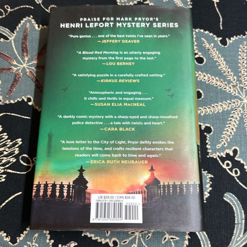 A Blood Red Morning (First Edition, First Printing)