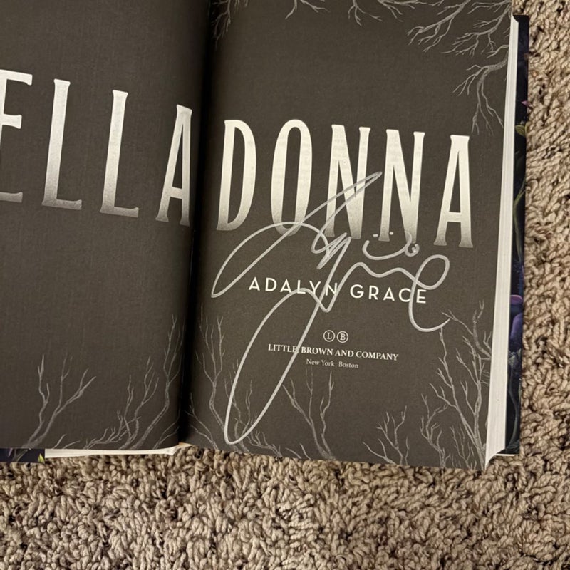 Belladonna ~ signed