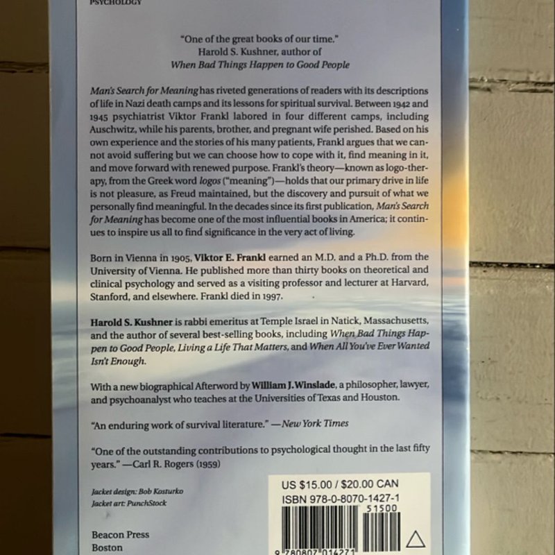 Man's Search for Meaning