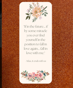 It ends with us bookmark 