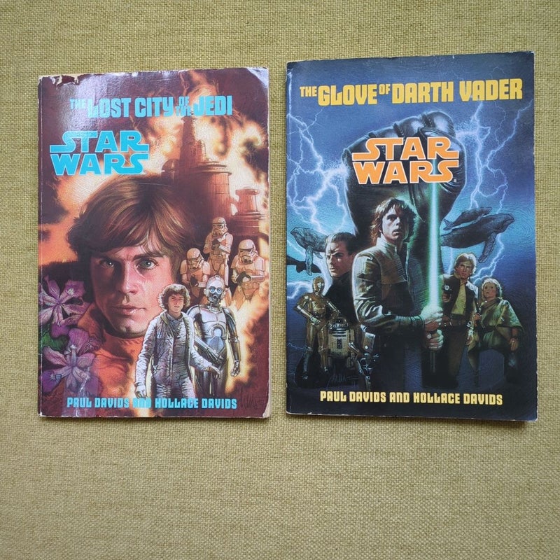 Vintage Star Wars Series: The Glove of Darth Vader #1 and The Lost City of the Jedi #2