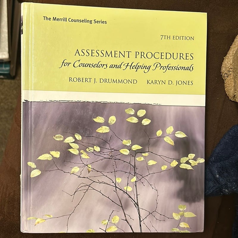 Assessment Procedures for Counselors and Helping Professionals