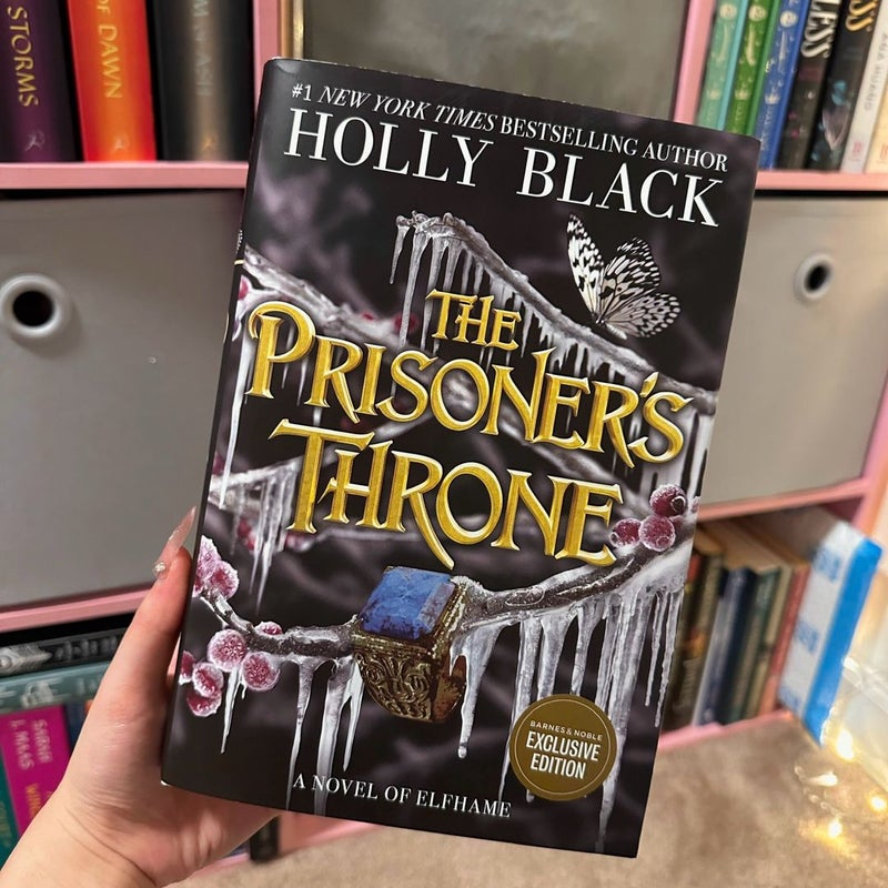 Prisoners Throne B&N Exclusive Edition New Black Cover