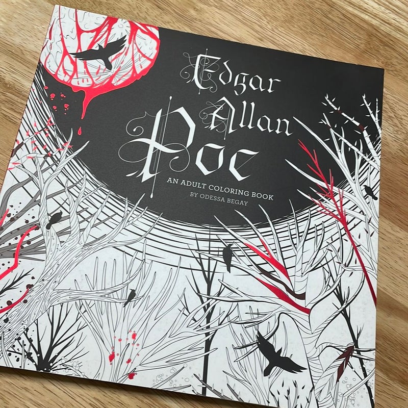 Edgar Allan Poe: an Adult Coloring Book