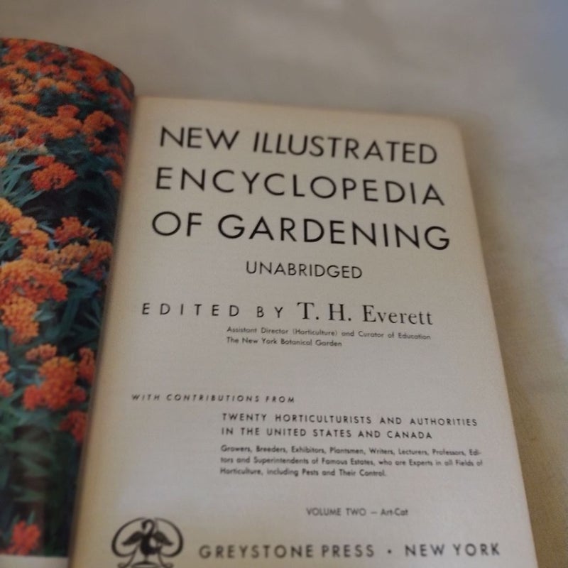 New Illustrated Encyclopedia of Gardening 