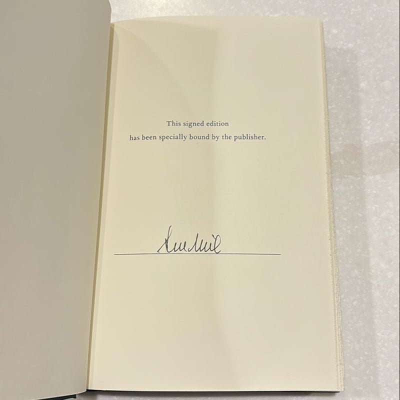 Monogamy signed first edition 