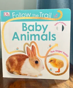 Follow the trail baby animals 