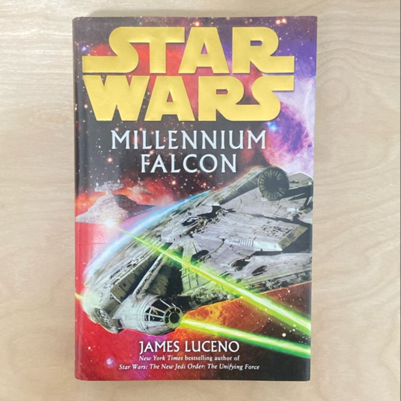 Star Wars Millennium Falcon First Edition First Printing by James Luceno Hardcover Pangobooks