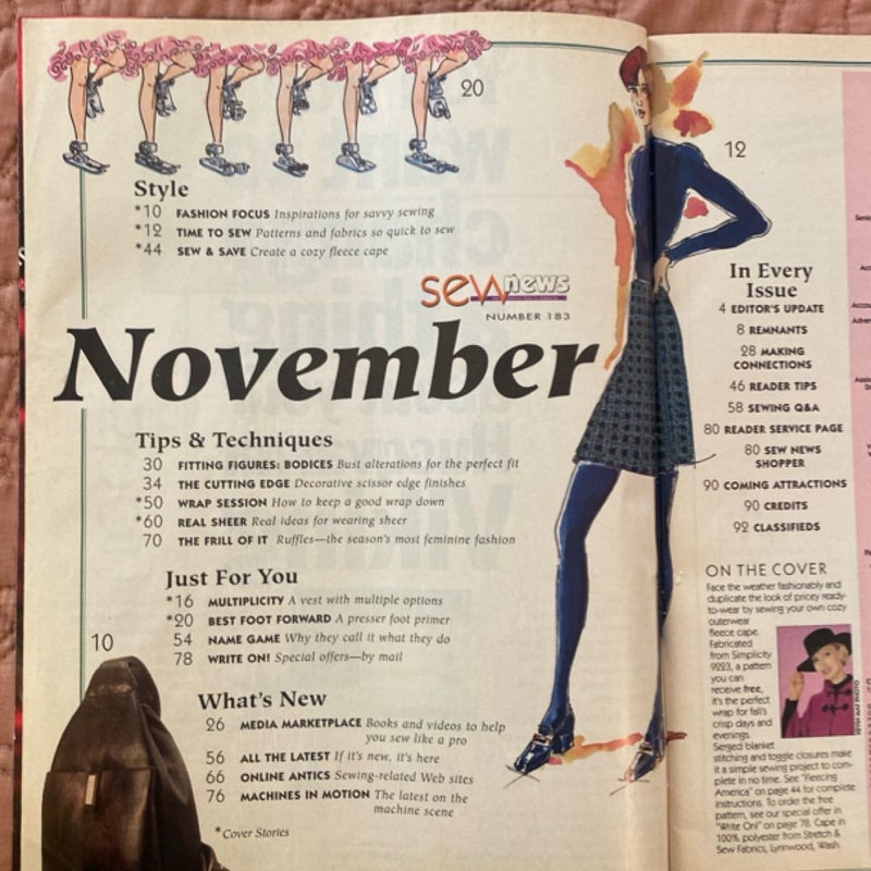 Sew News Magazine (November 1997)