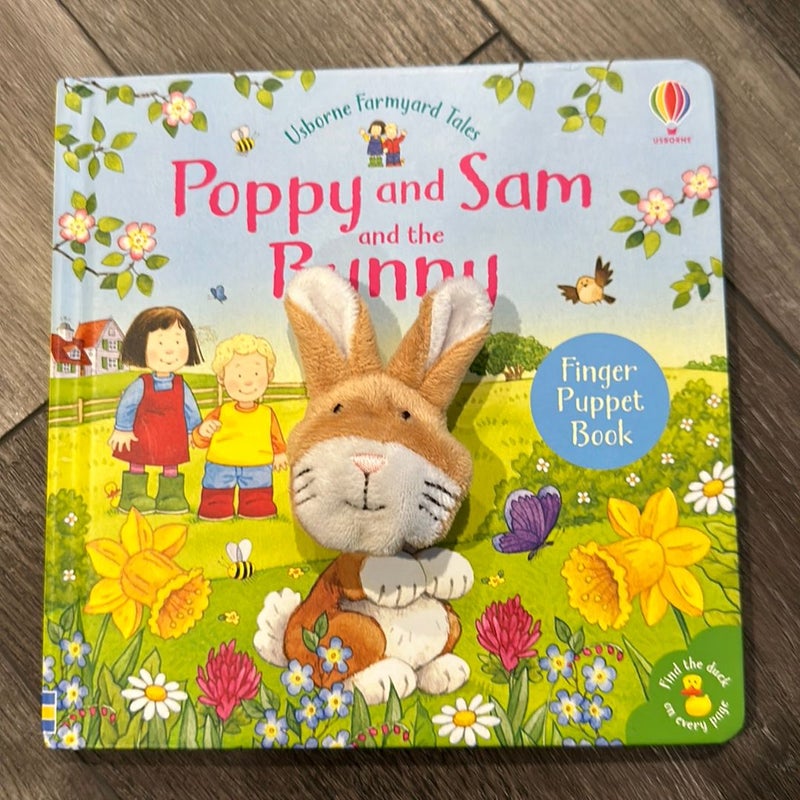 Poppy and Sam and the bunny 