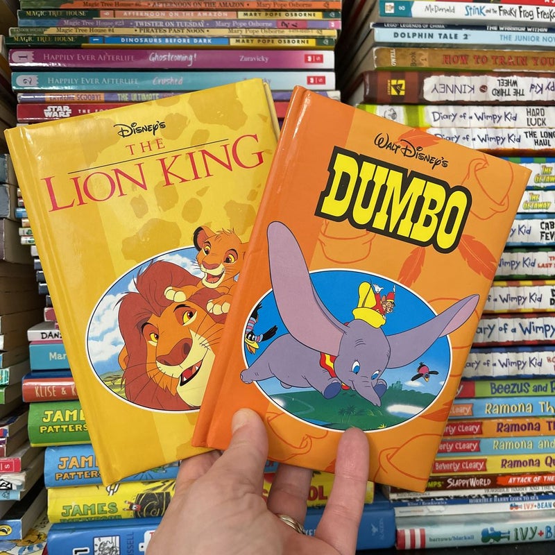 Disney, Dumbo and The Lion King Bundle 