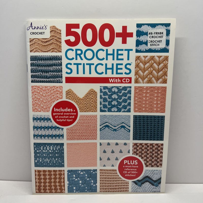 500+ Crochet Stitches by Annie's, Paperback