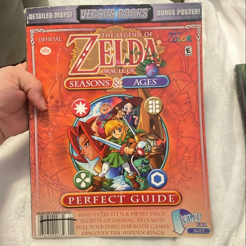 The Legend of Zelda Oracle of Seasons & Ages Perfect Guide Book