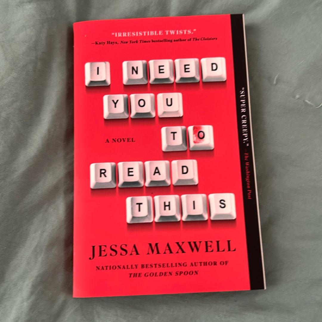 I Need You to Read This