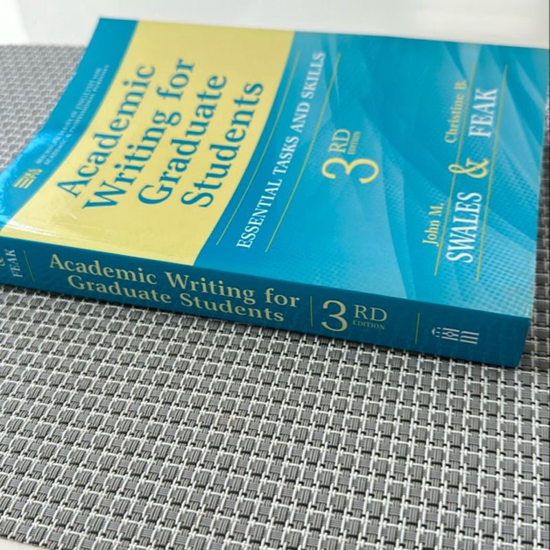 Academic Writing for Graduate Students
