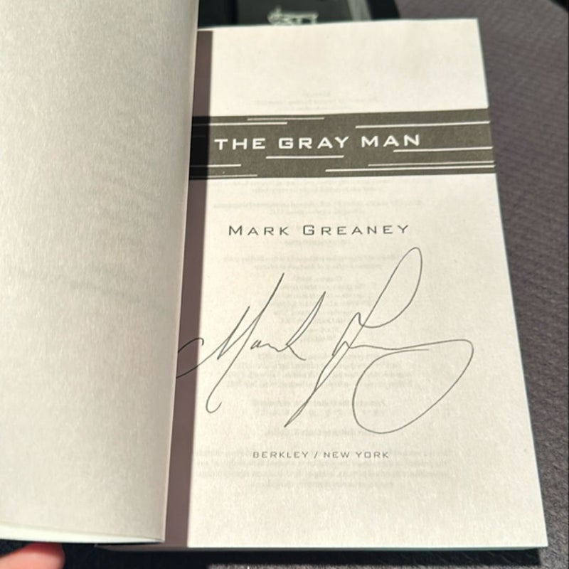 SIGNED The Gray Man (Netflix Movie Tie-In)