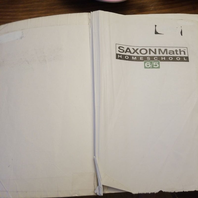 Saxon Math 6/5 Homeschool