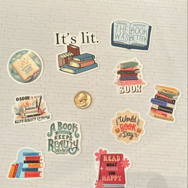 Bookish Stickers