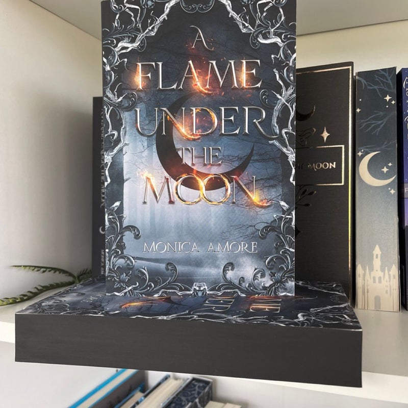 A Flame under the Moon: 💜✨Signed Sprayed Edges✨💜 Dark Romantasy