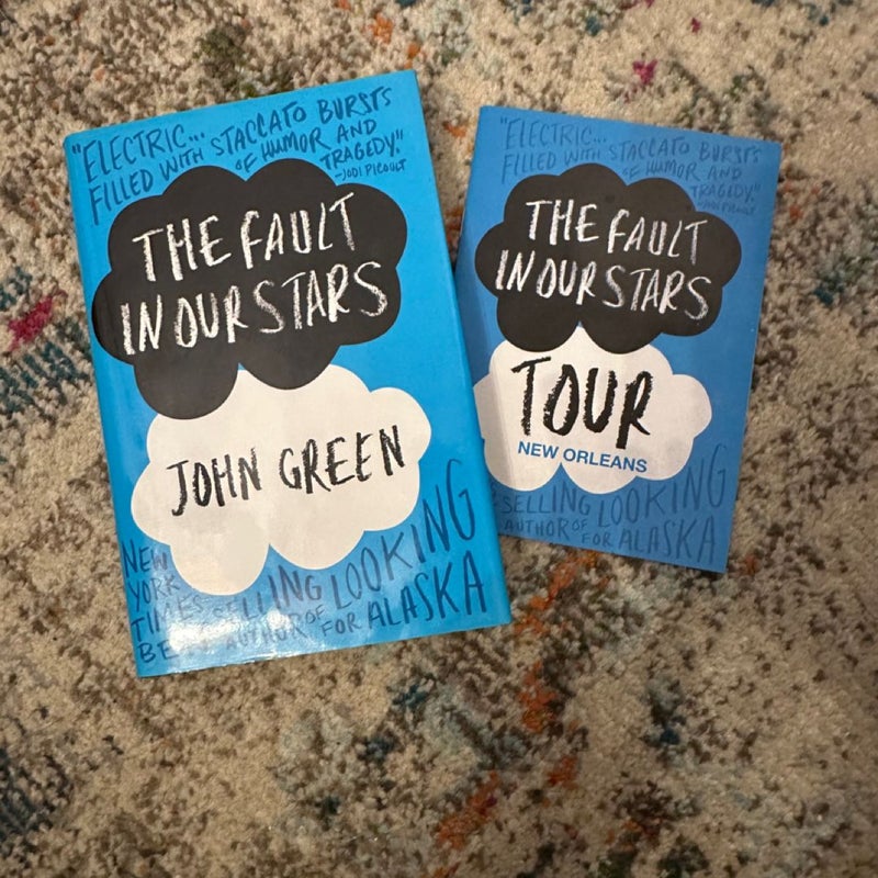 The Fault in Our Stars w/ tour booklet