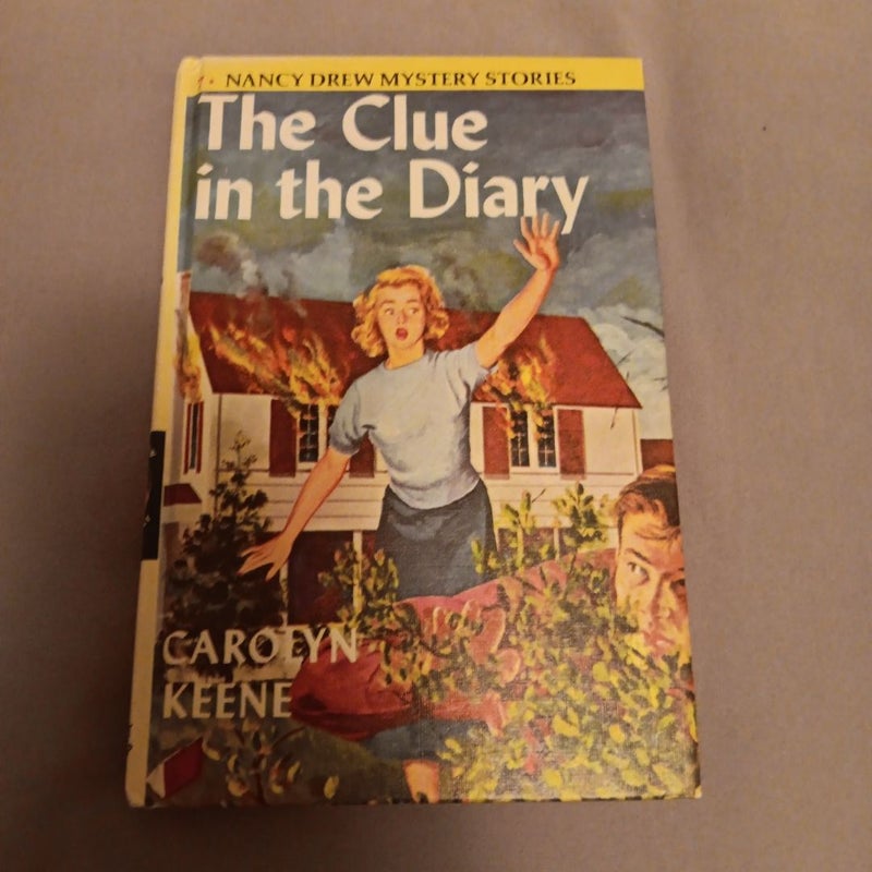 Vintage 1962 Nancy Drew Mystery The Clue In The Diary