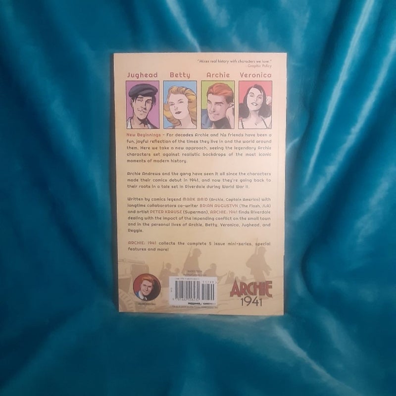 Archie: 1941 trade paperback, collects all 5 issues!