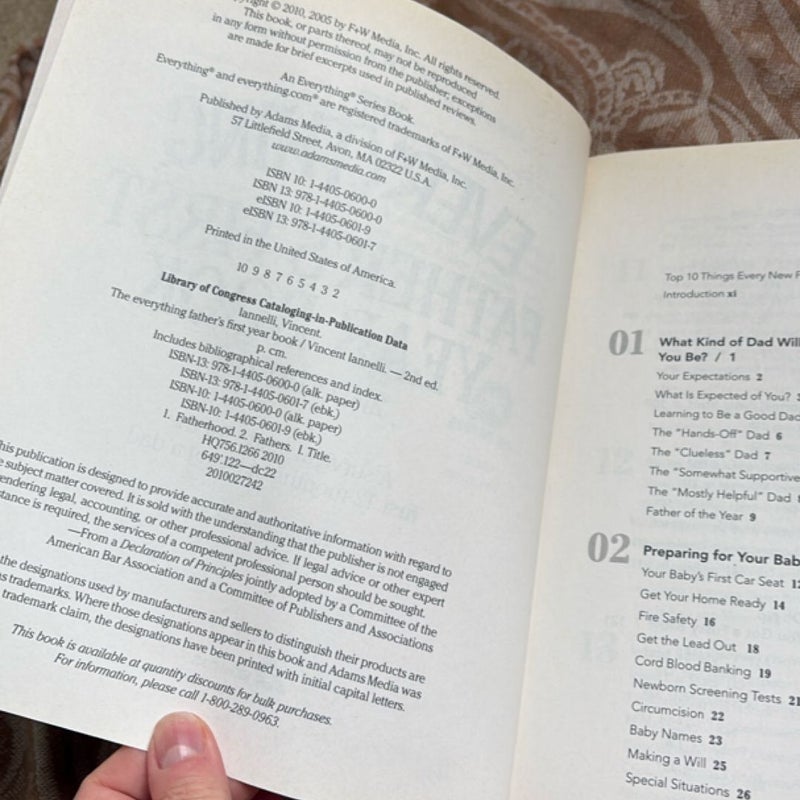 Father's First Year Book
