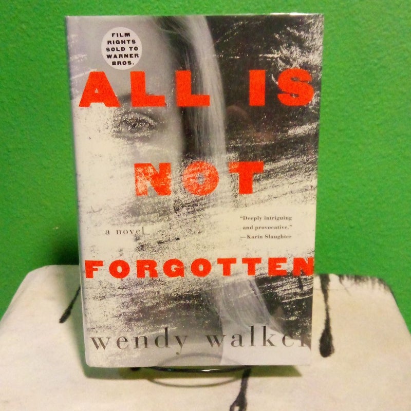 First Edition - All Is Not Forgotten