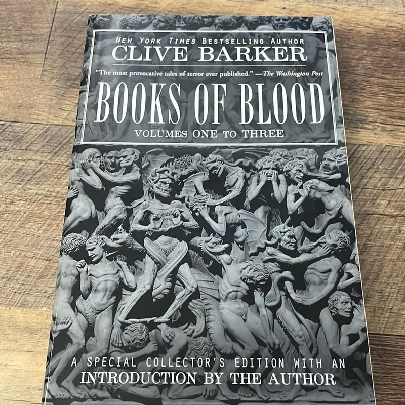 Clive Barker's Books of Blood 1-3