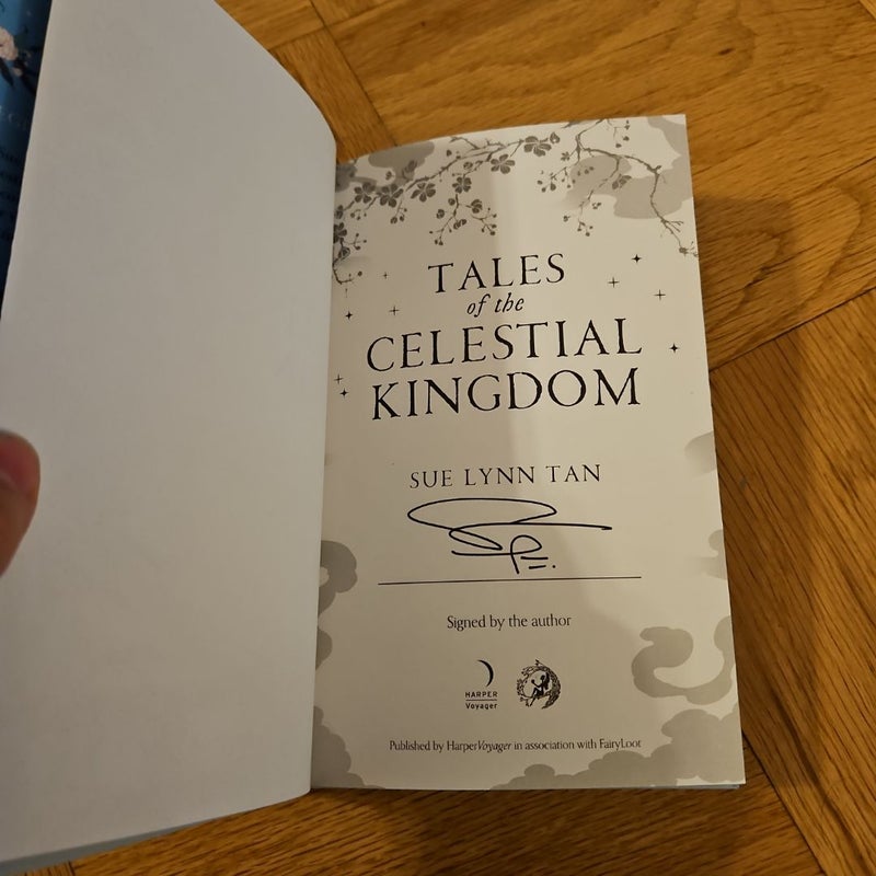 SIGNED Fairyloot Exclusive Tales of the Celestial Kingdom