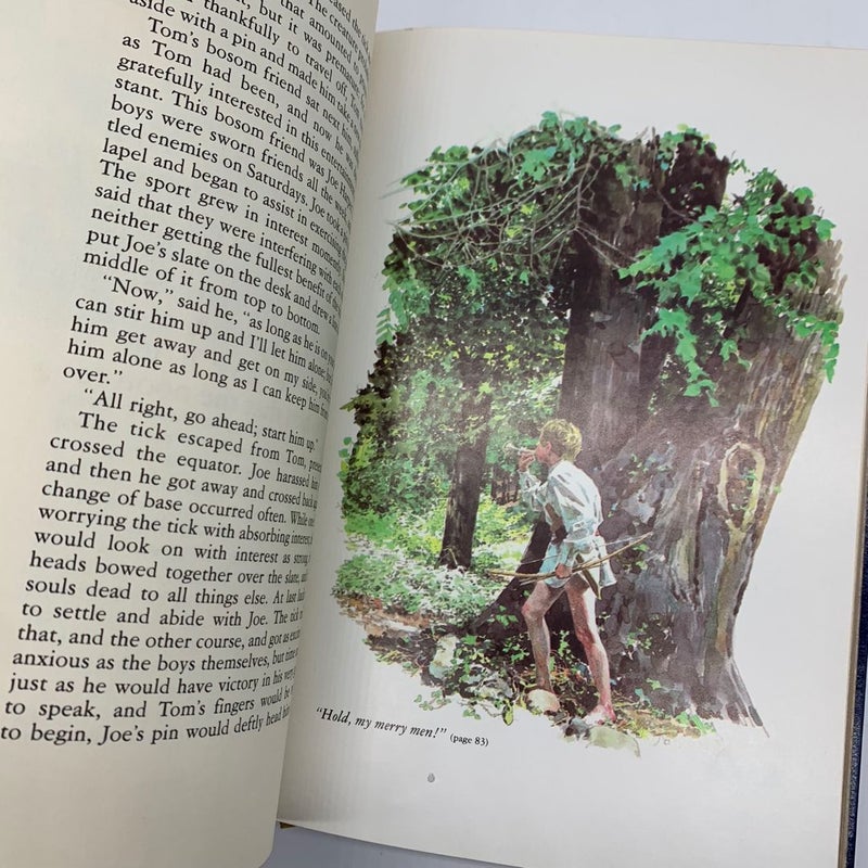 Illustrated Childrens Classics Grimm's Fairy Tales The Adventures of Tom Sawyer 