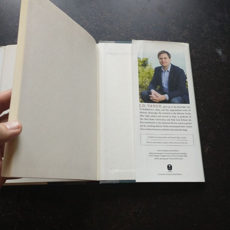 Hillbilly Elegy *First Edition*