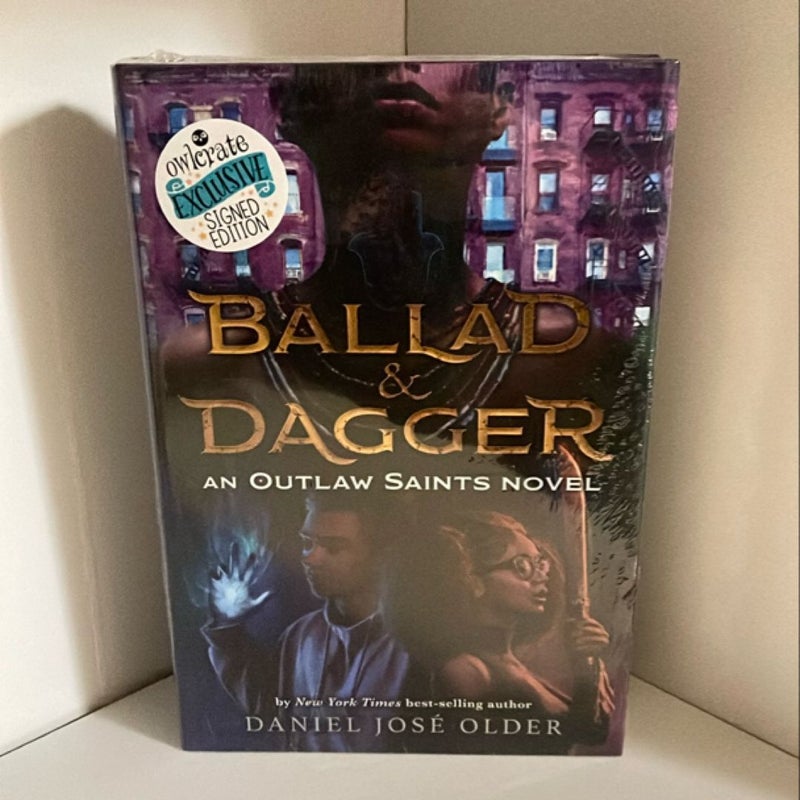 Owlcrate Signed Exclusive Ballad & Dagger