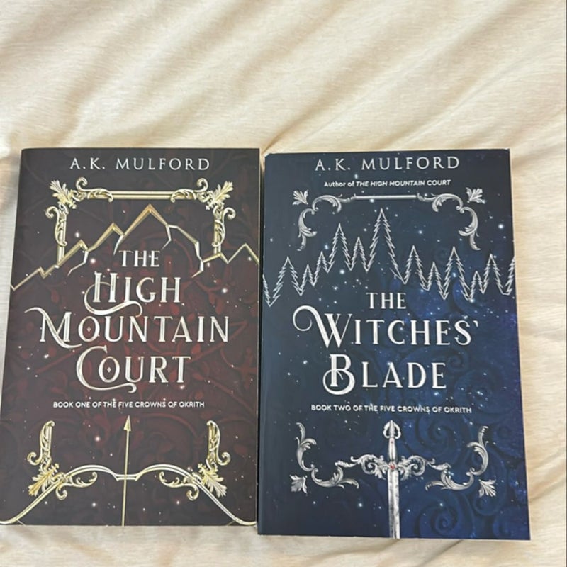 The High Mountain Court and The Witches Blade