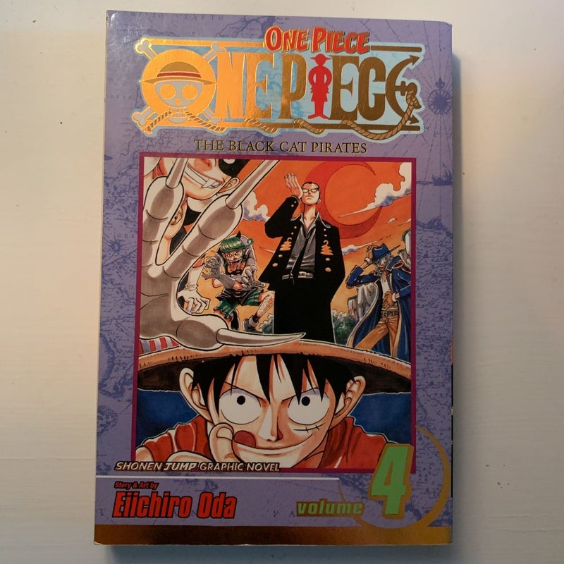 Comics ONE PIECE One Piece 4 Taiwanese comic book One Piece