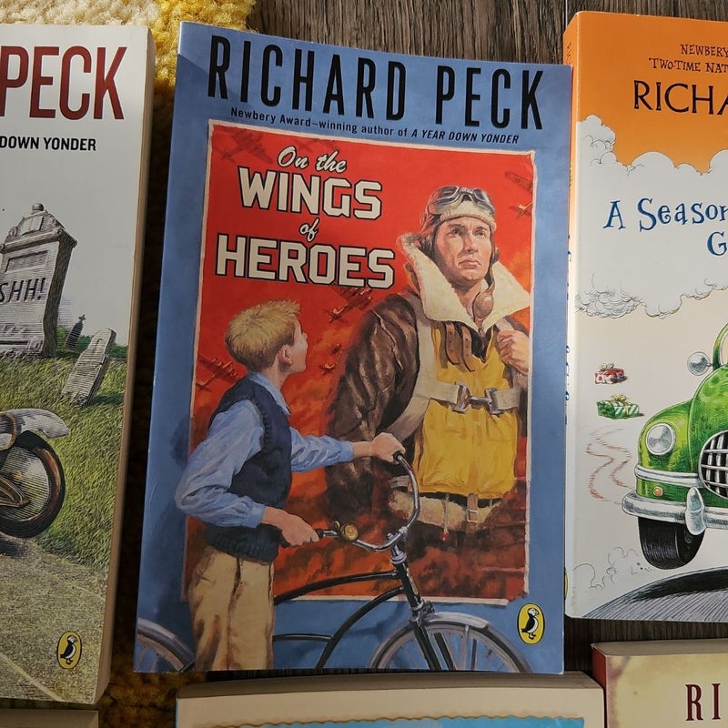  8 Richard peck books 