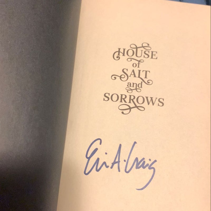 House of Salt and Sorrows (signed)