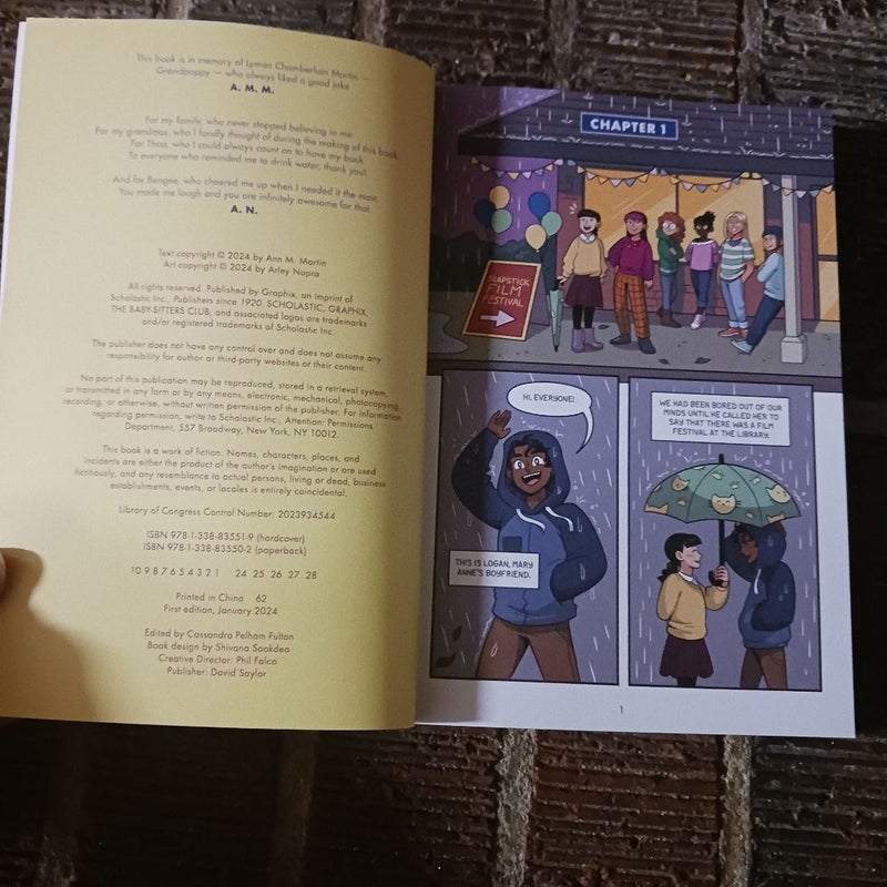 Claudia and the Bad Joke: a Graphic Novel (the Baby-Sitters Club #15)
