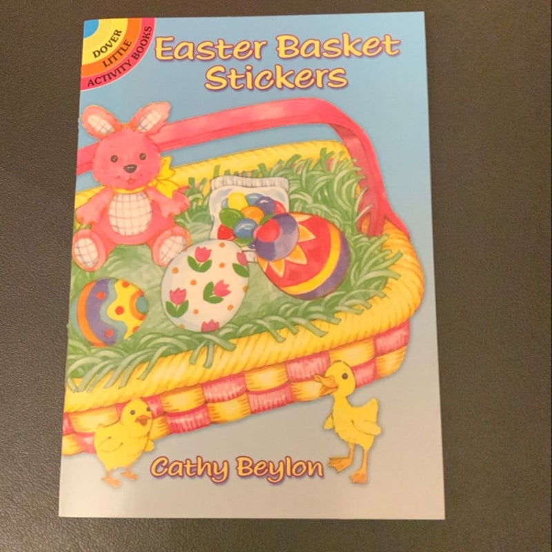 Easter Basket Stickers